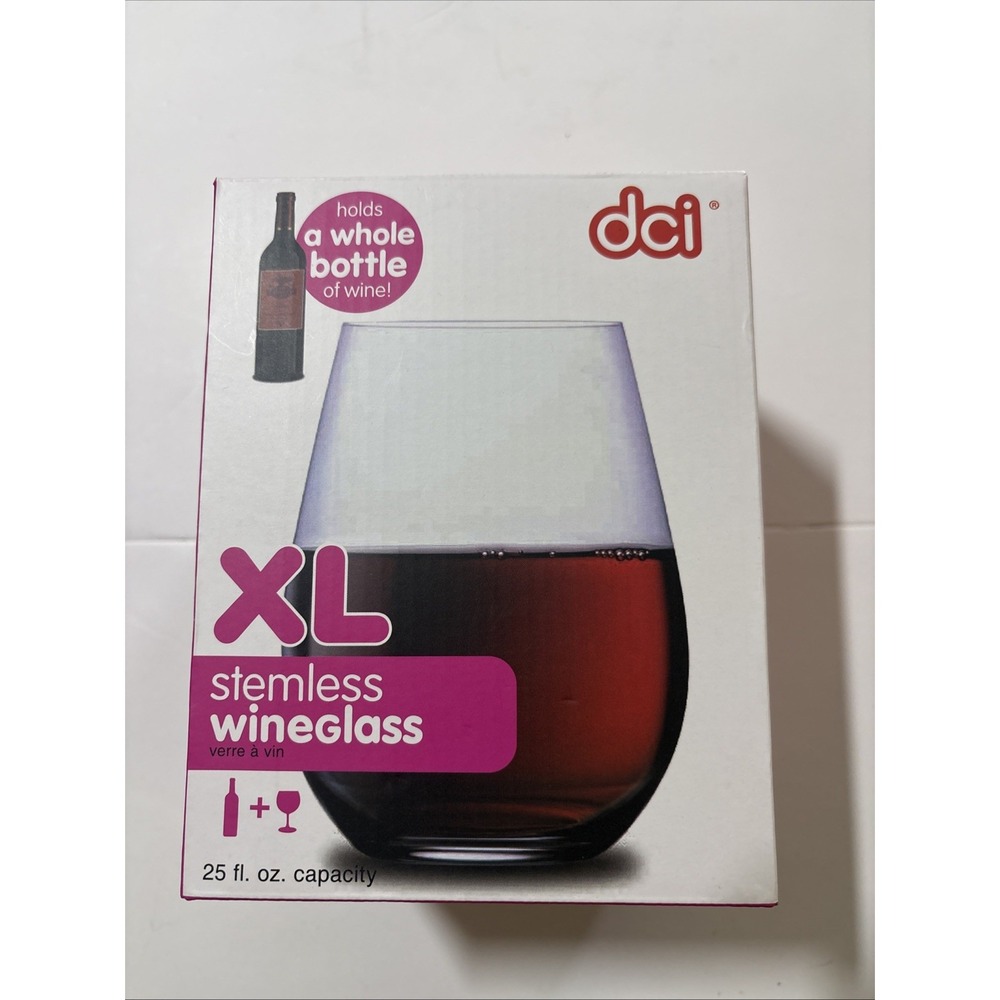 DCI Extra Large Wine Glass Super Fun Great At Parties And Entertaining Gift EUC